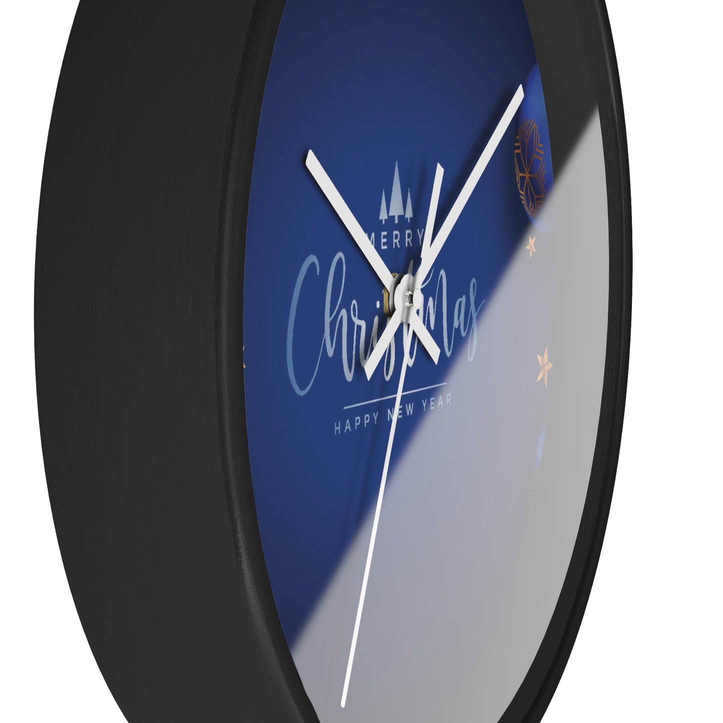 Dark Blue Wall Clock