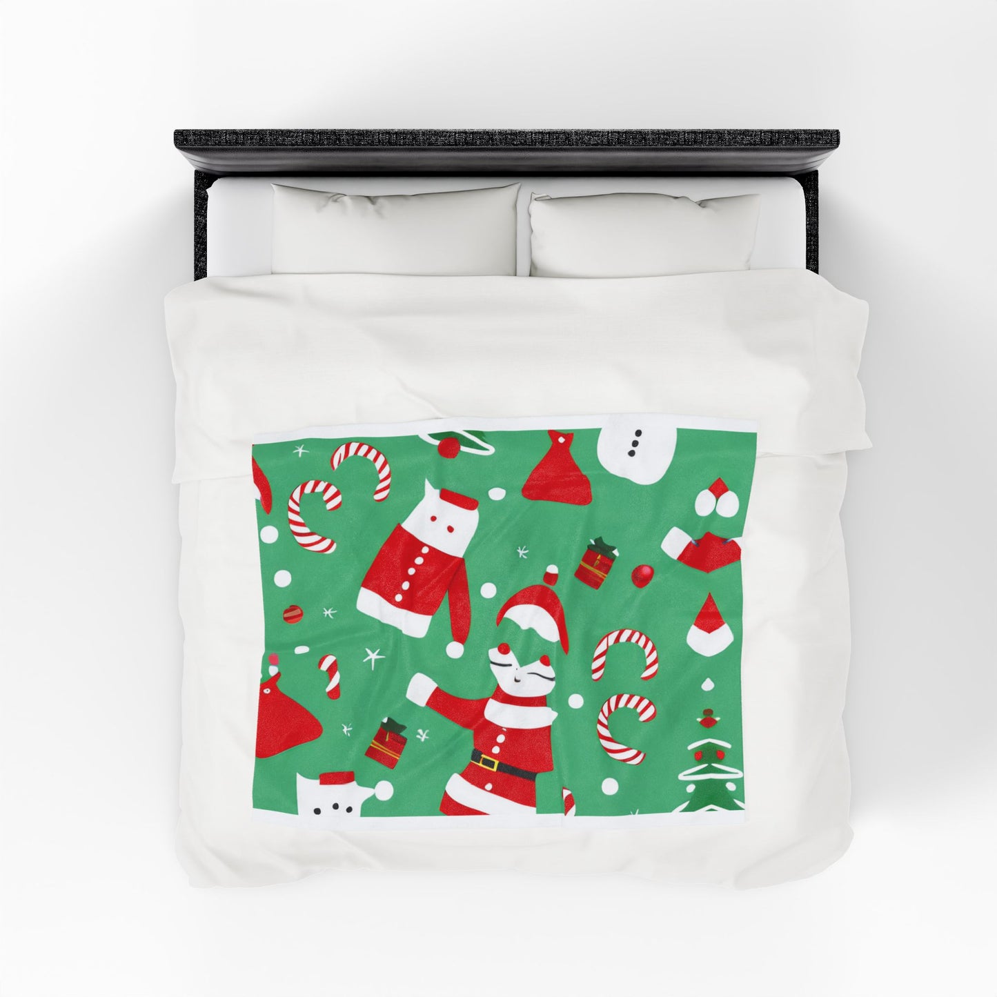 Luxurious Christmas Velveteen Plush Blanket – Warm and Cozy Throw