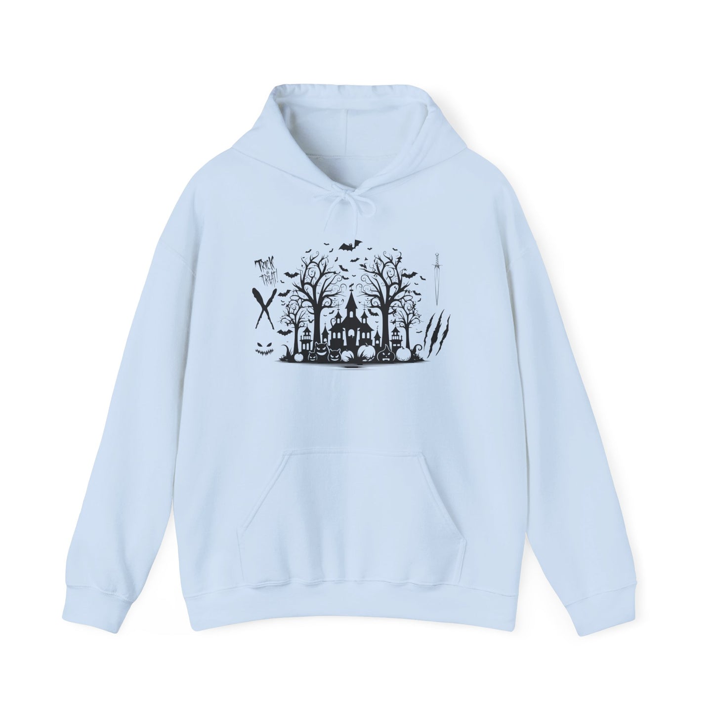 Halloween Hoodie - Creepy Graphic Sweatshirt
