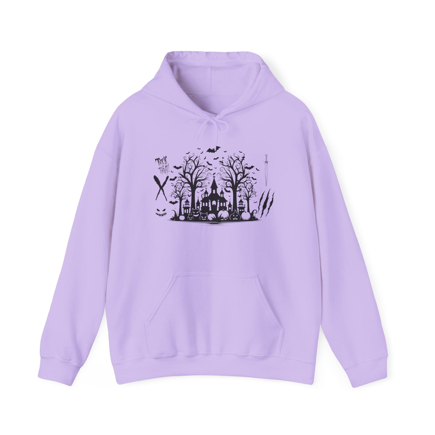 Halloween Hoodie - Creepy Graphic Sweatshirt