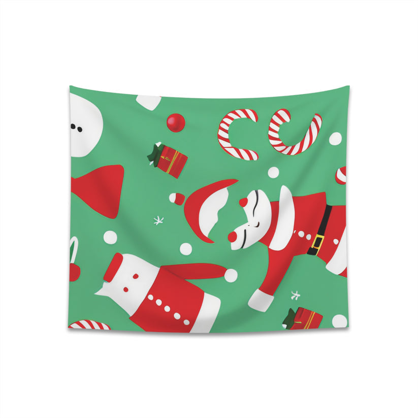 Christmas Printed Wall Tapestry