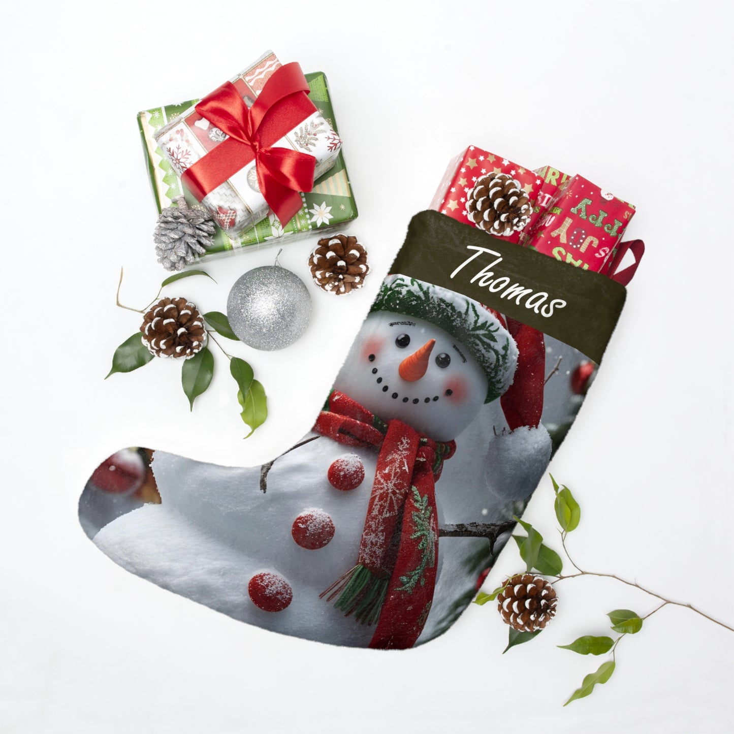 Christmas Stocking with Name β Personalized for Holiday Gifting