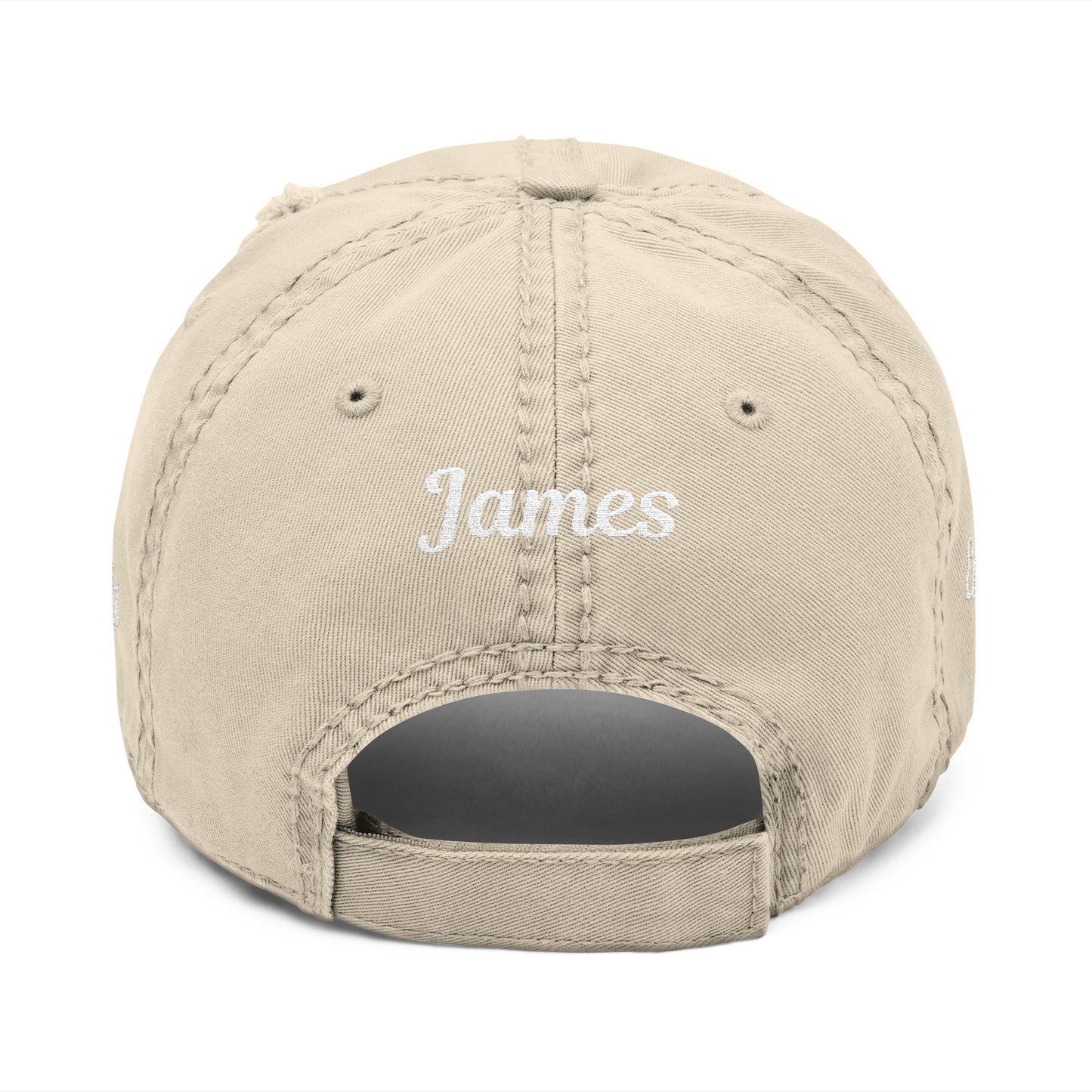Personalized Embroidered 'Mama' Cap – Custom Distressed Hat for Mother’s Day or Birthday | Thoughtful Gift for Mom