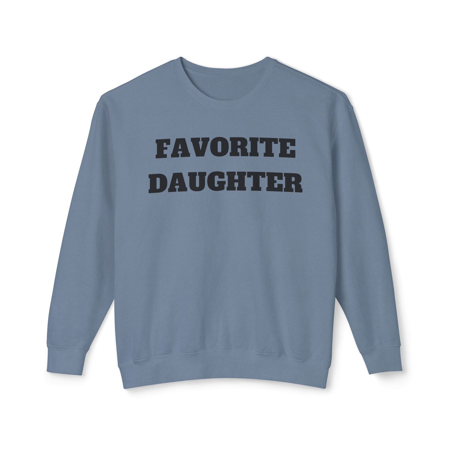 Favorite Daughter Text Graphic Crewneck Sweatshirt for Women