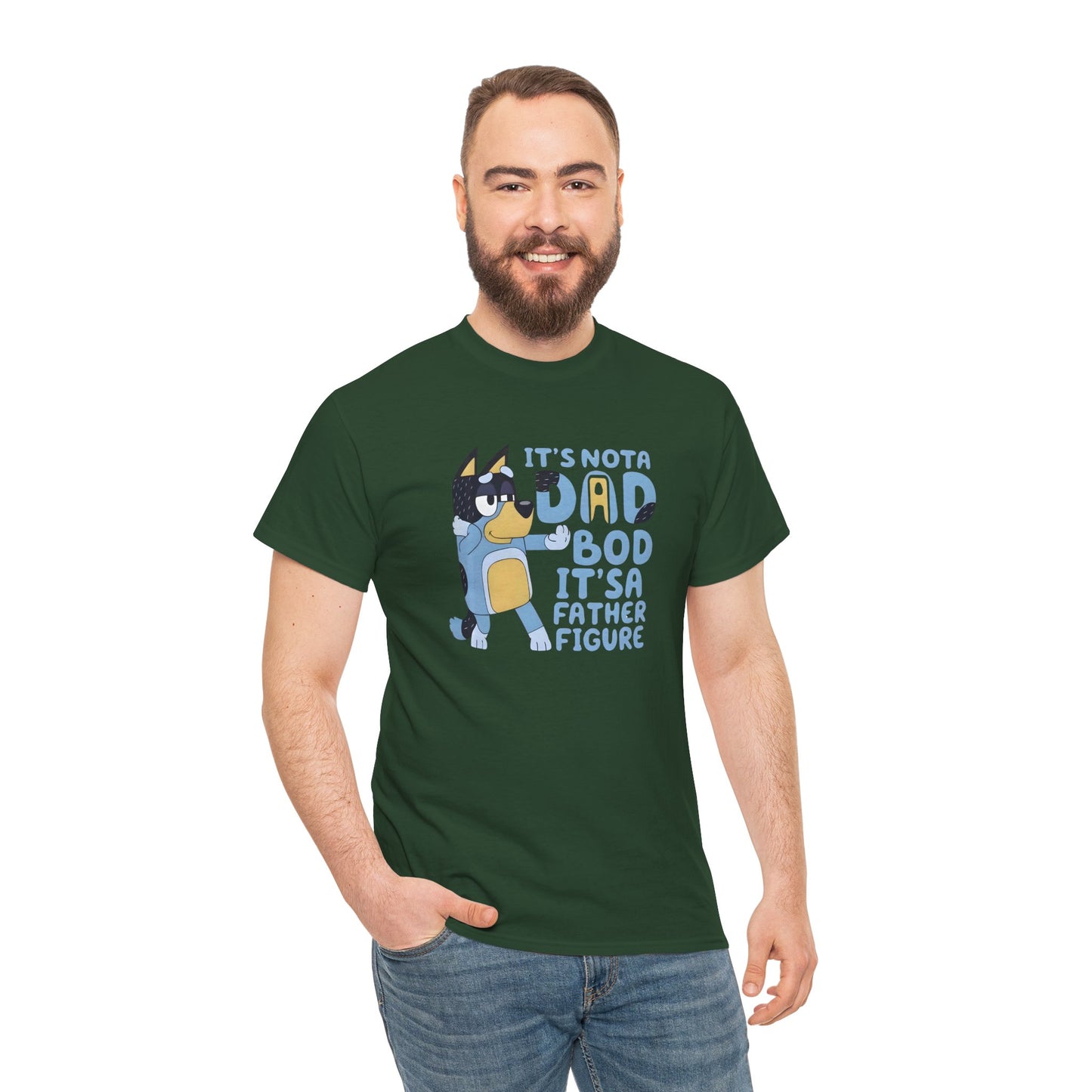 It’s Not a Dad Bod, It’s a Father Figure T-Shirt – Funny Men’s Tee