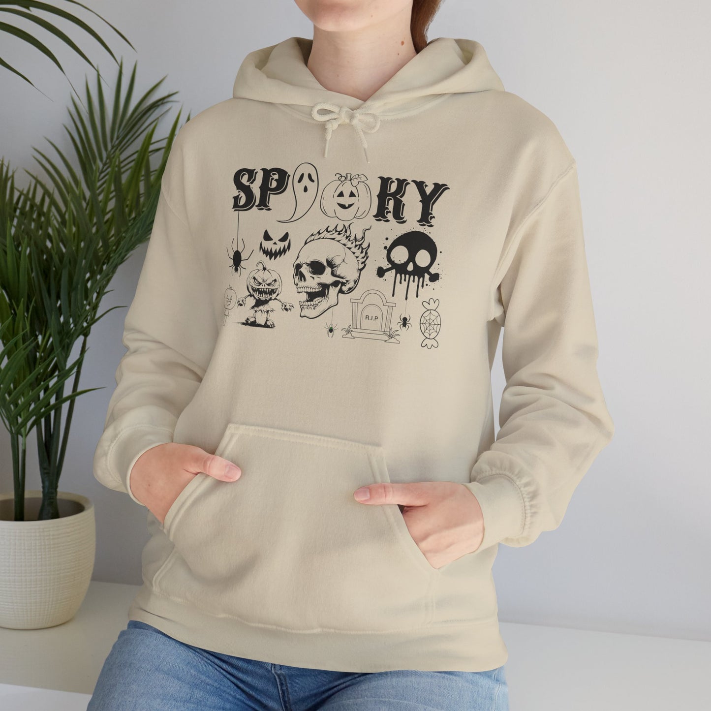 Spooky Graphic Hoodie – Fun Halloween Sweatshirt