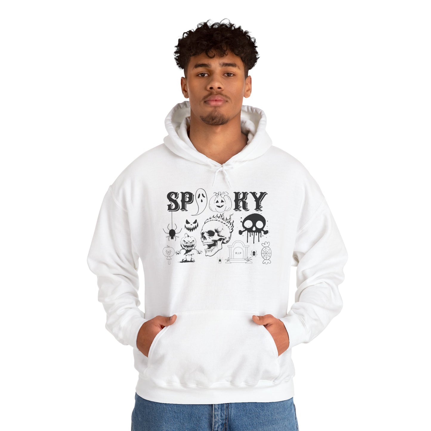 Spooky Graphic Hoodie – Fun Halloween Sweatshirt
