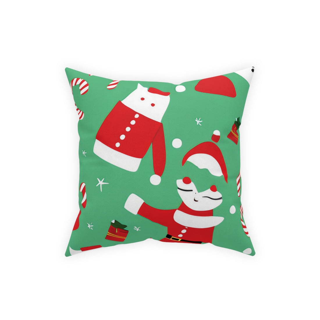 Green christmas pillow covers hot sale