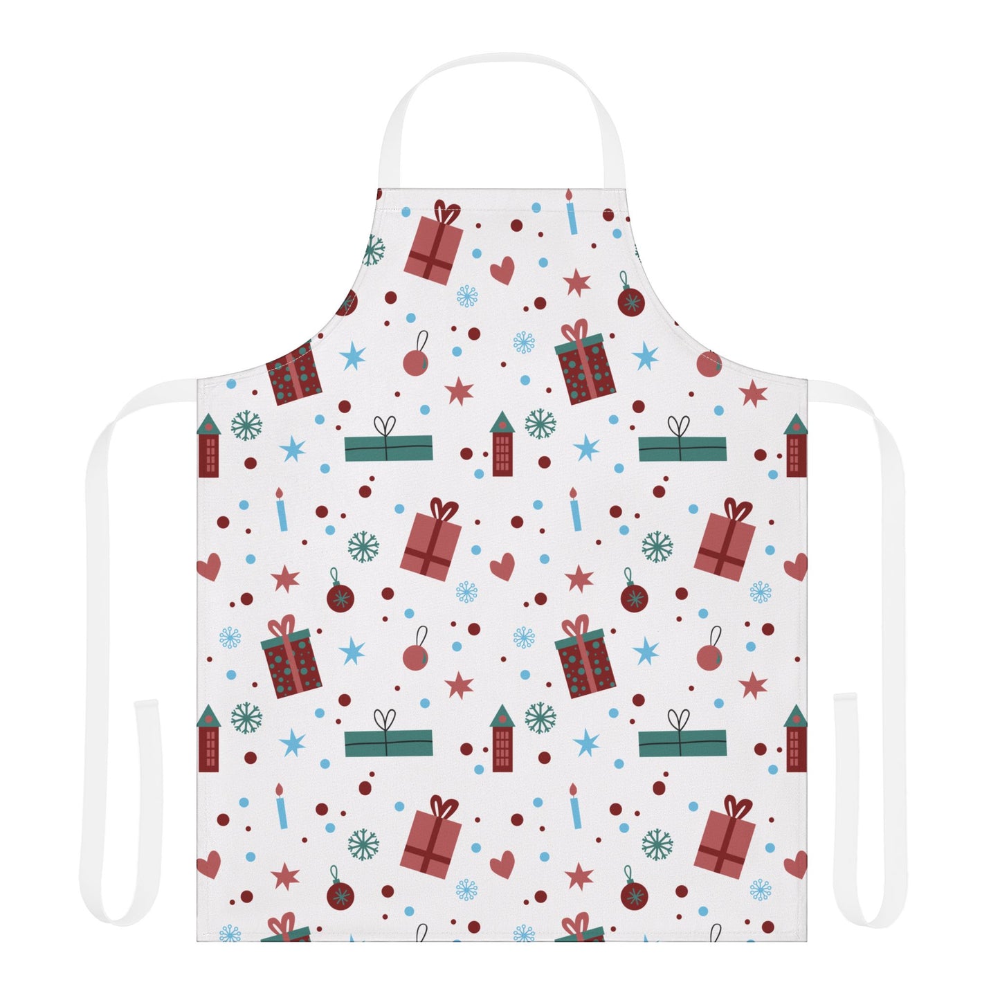 Festive Christmas Apron – Perfect Gift for Holiday Baking and Cooking