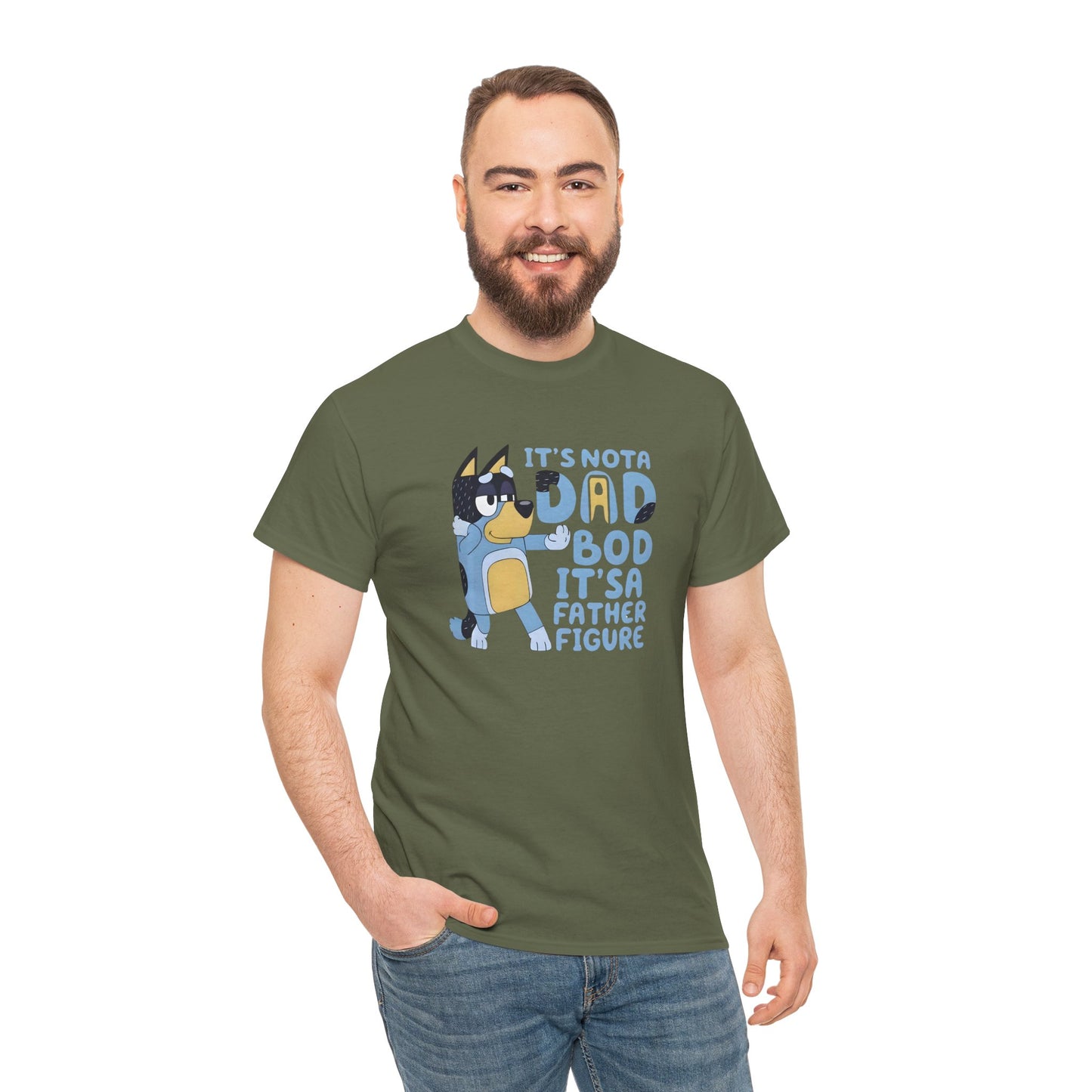 It’s Not a Dad Bod, It’s a Father Figure T-Shirt – Funny Men’s Tee