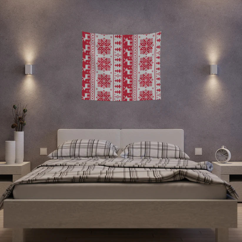 Christmas Printed Wall Tapestry