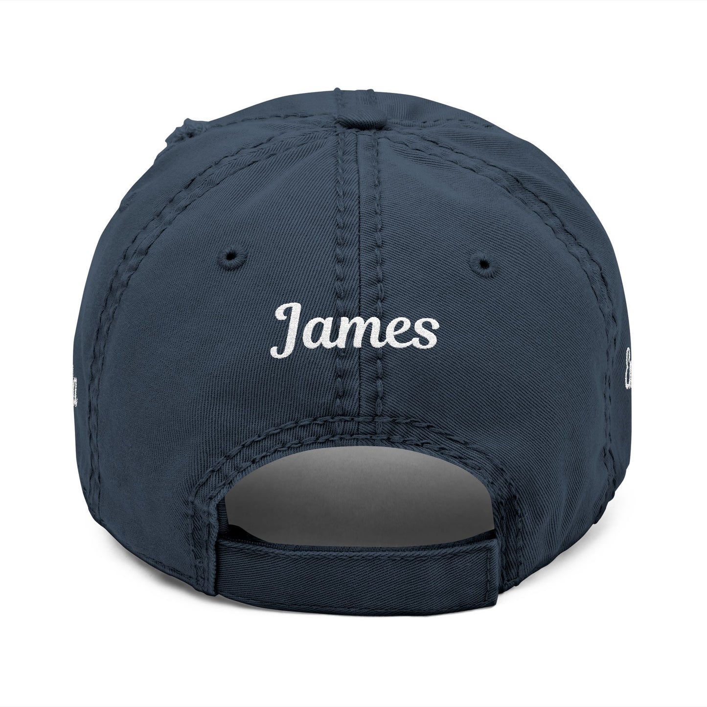 Personalized Embroidered 'Mama' Cap – Custom Distressed Hat for Mother’s Day or Birthday | Thoughtful Gift for Mom