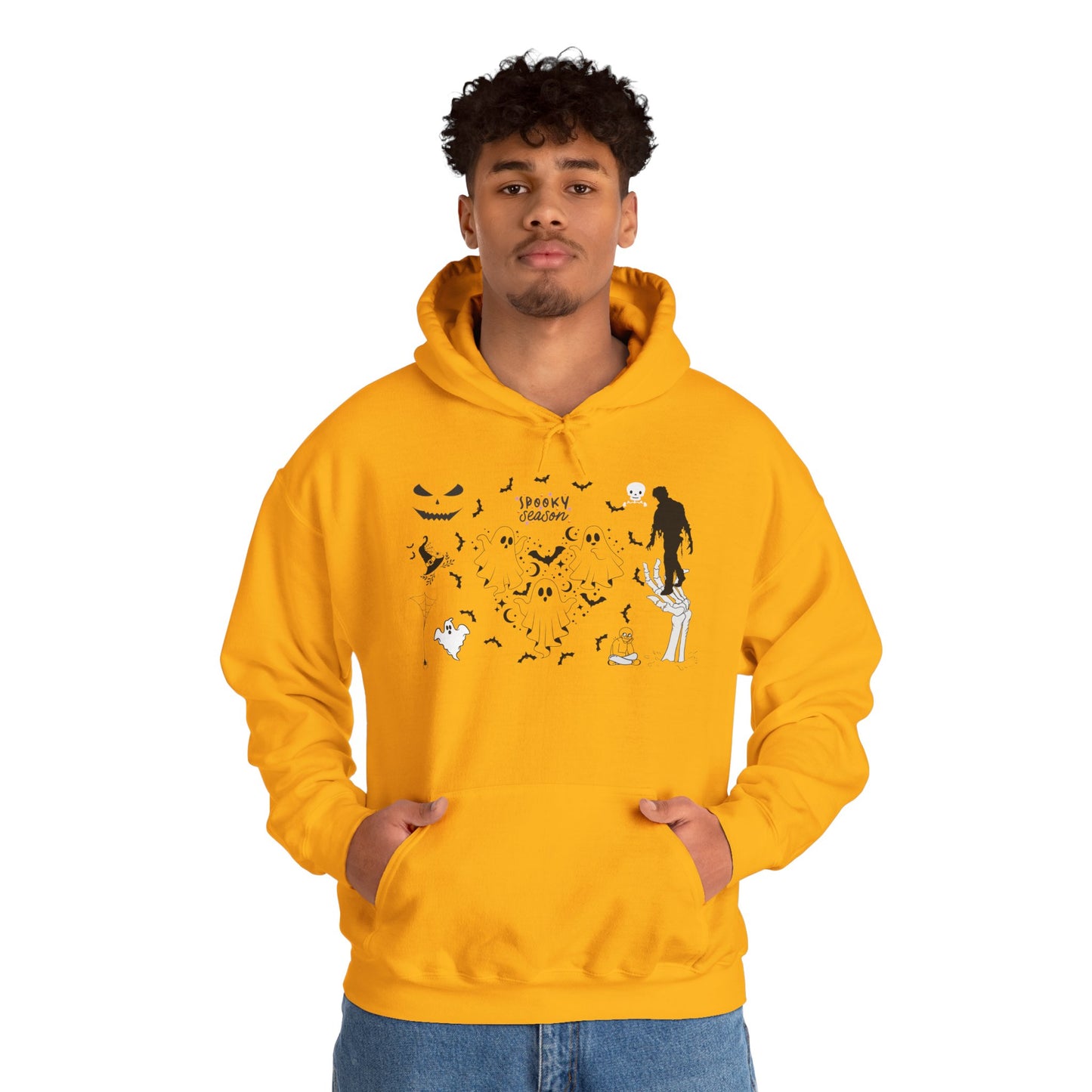 Halloween Hoodie - Scary Night Creepy Graphic Sweatshirt