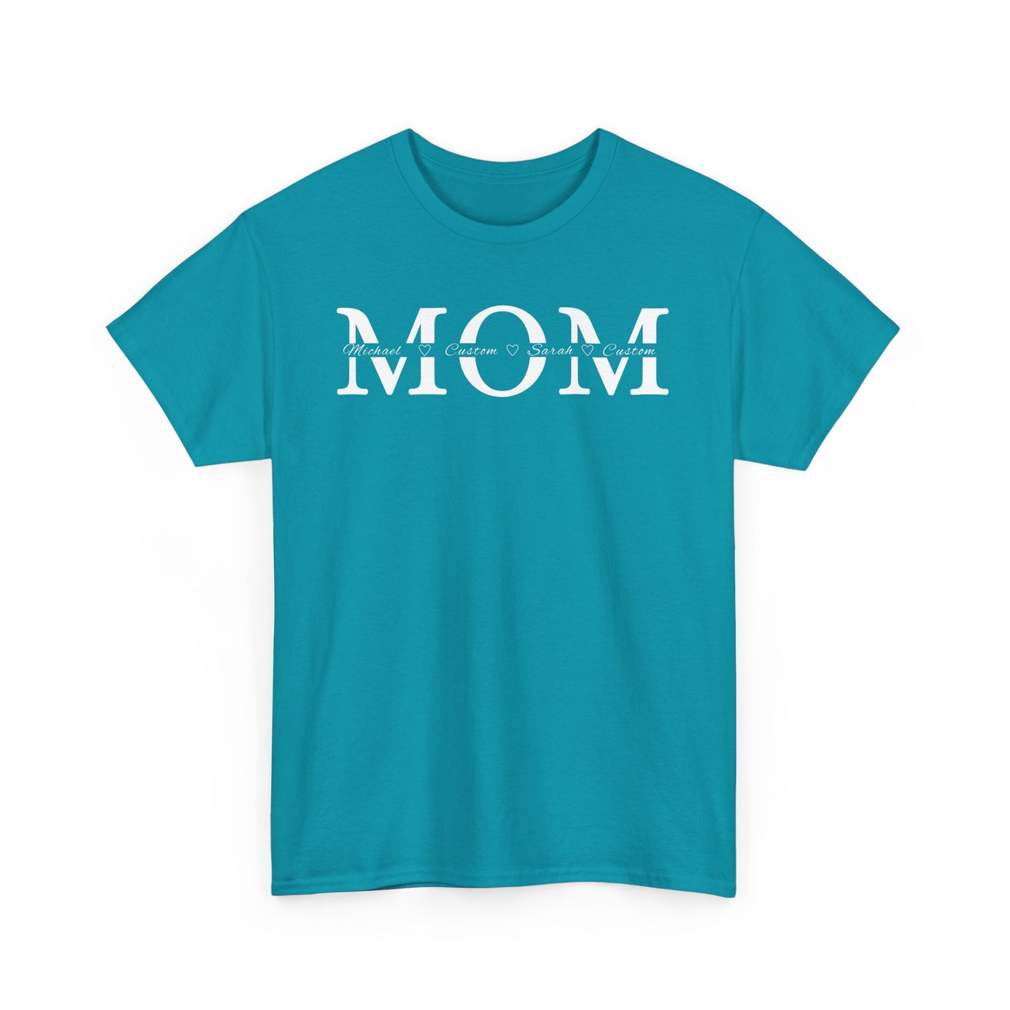Personalized Mom T-Shirt with Kids’ Names – Perfect Gift for Mothers