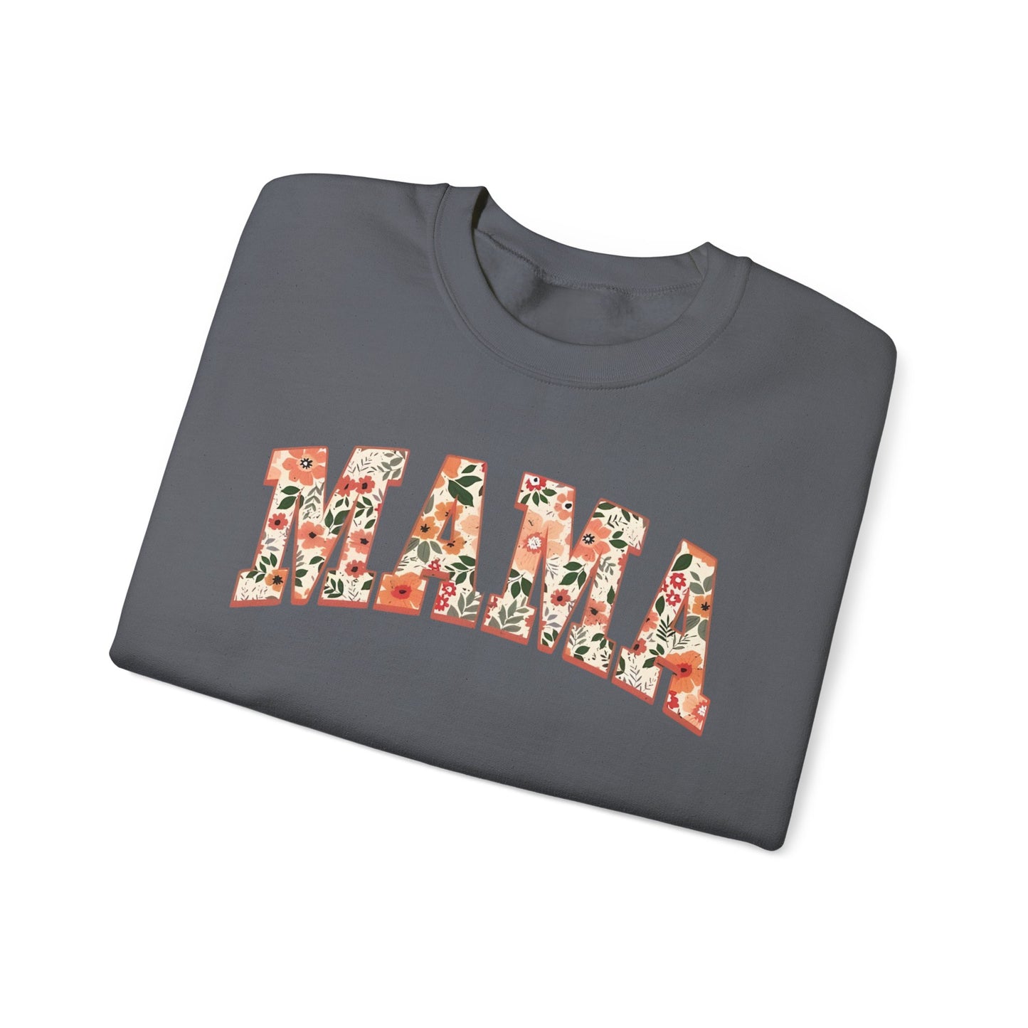 Mama Floral Crewneck Sweatshirt – Cozy Mother’s Day Pullover