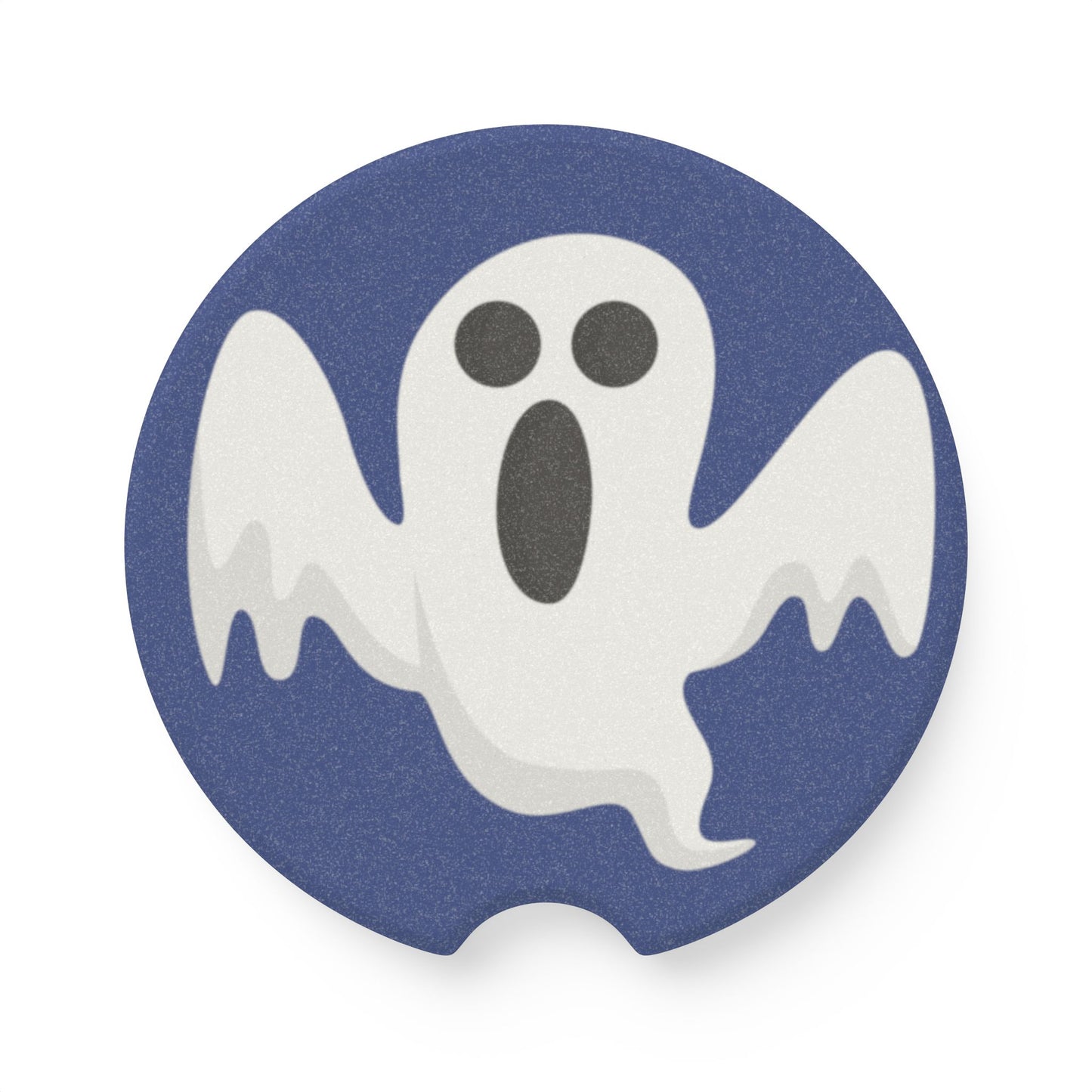 Car Coaster - Friendly Ghost Boo-tiful Halloween Design