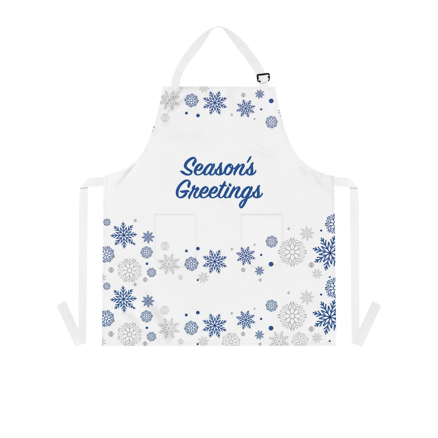 Season's Greetings Christmas Apron for Women and Men
