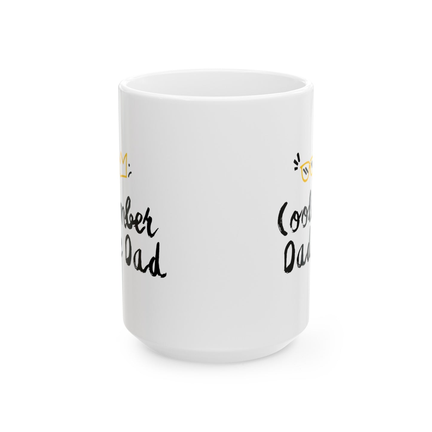 Number One Dad Printed Ceramic Mug, (11oz, 15oz)