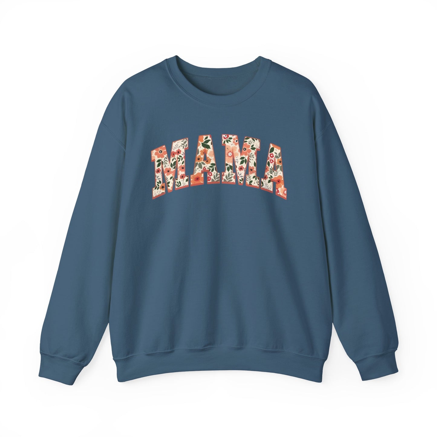 Mama Floral Crewneck Sweatshirt – Cozy Mother’s Day Pullover