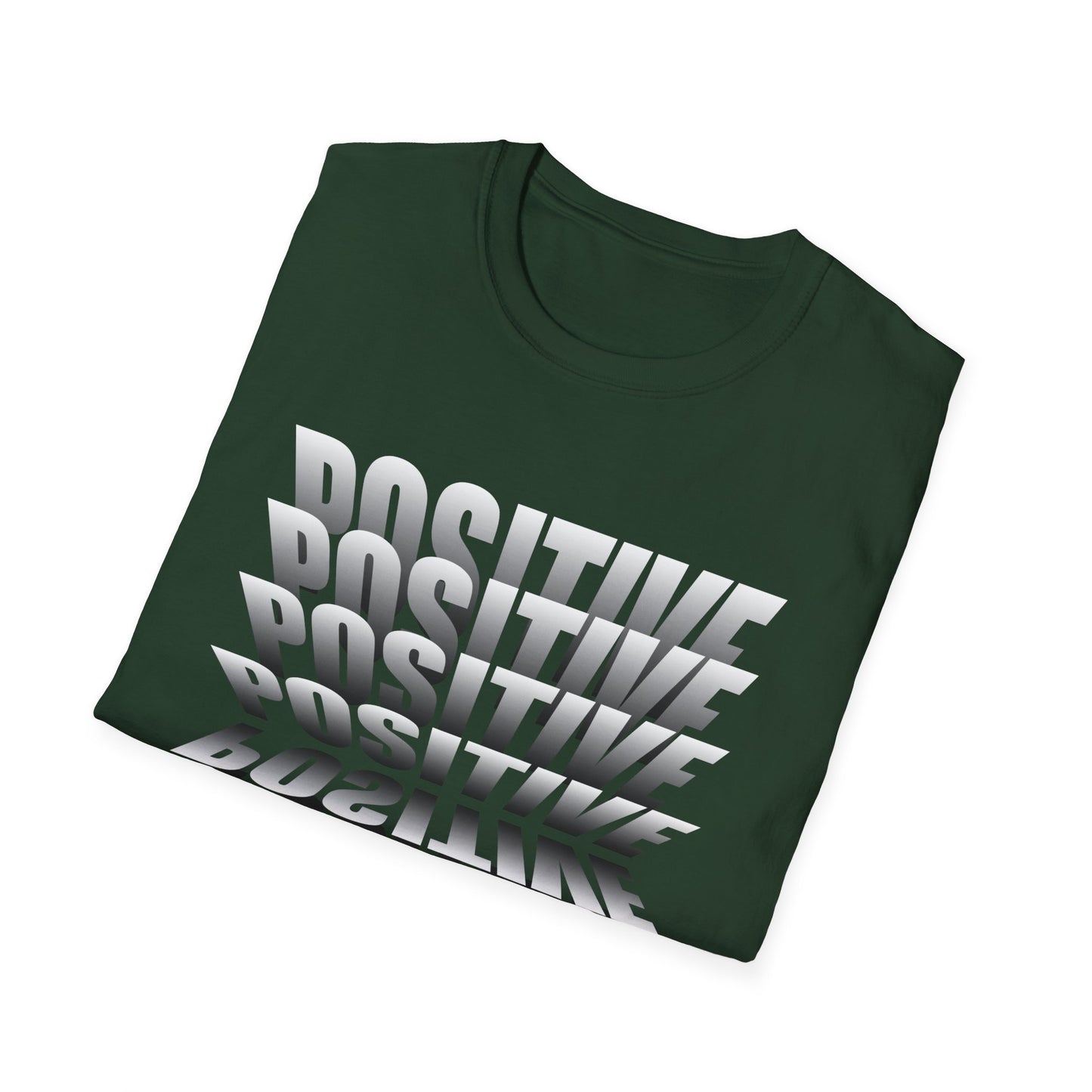 Positive Attitude Tshirt for Girl, Two Side Printed Tshirt for Her, Inspirational Tshirt for Her, Birthday Gift for Her