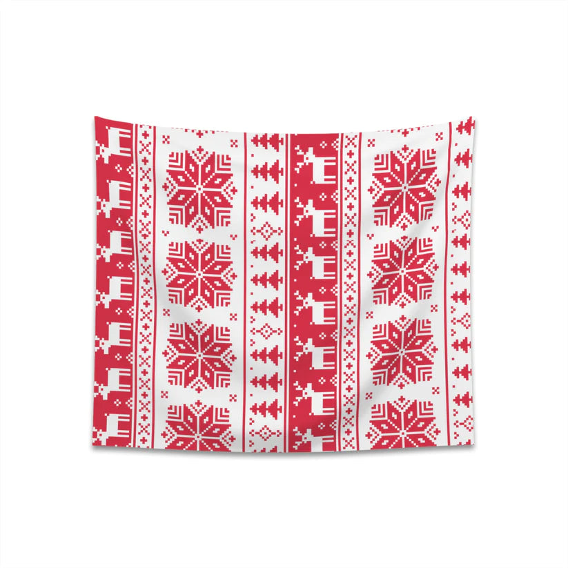Christmas Printed Wall Tapestry