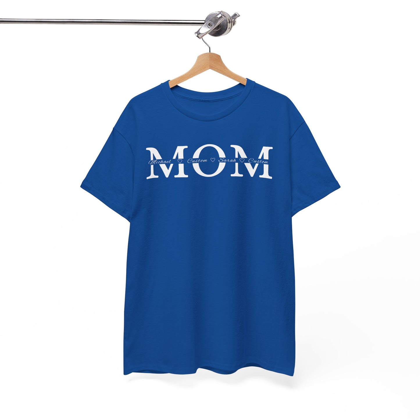 Personalized Mom T-Shirt with Kids’ Names – Perfect Gift for Mothers