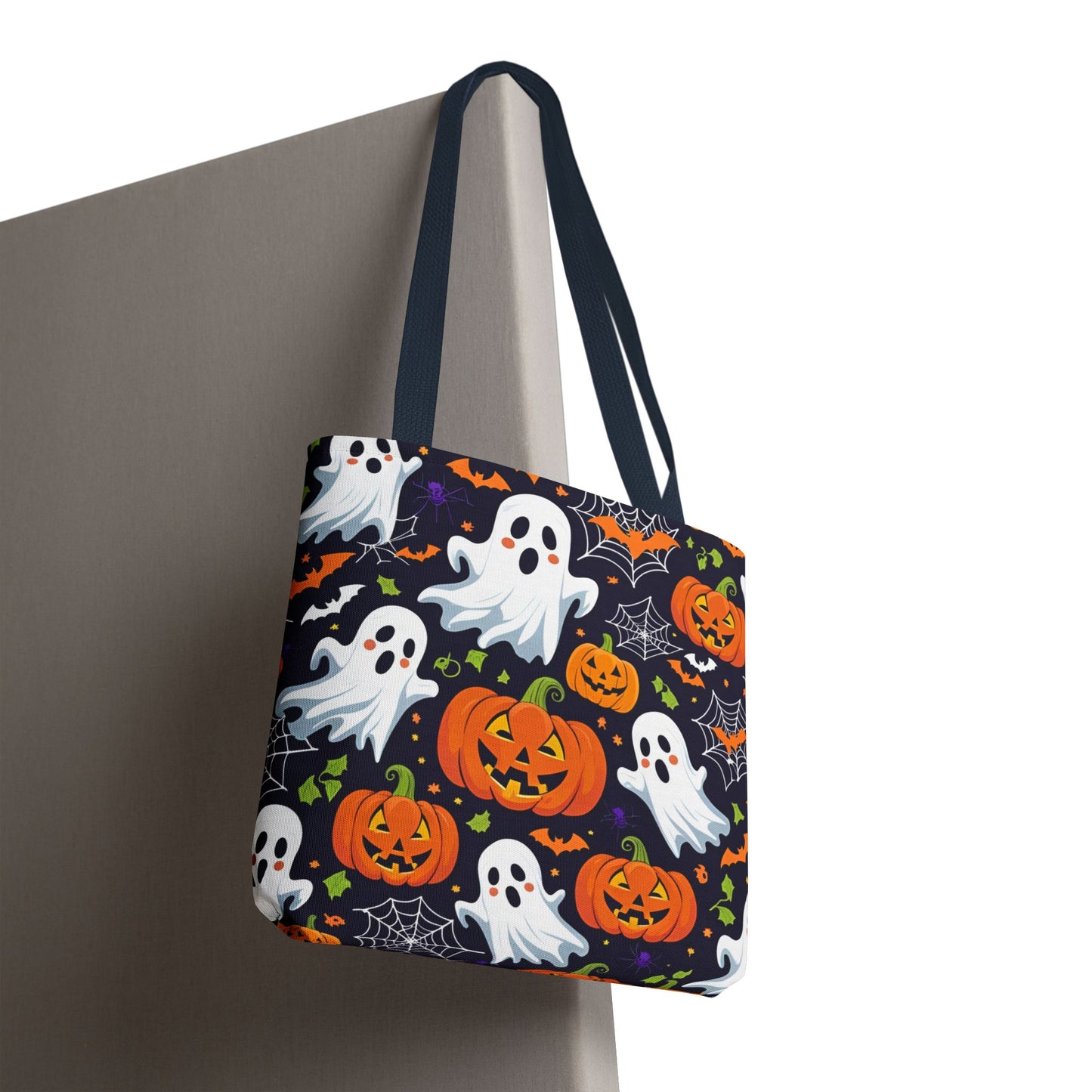 Halloween Tote Bag, Fun & Functional Ghost Design for Spooky Season Style