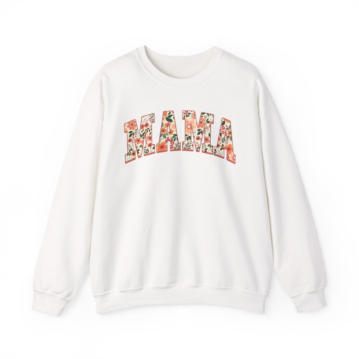 Mama Floral Crewneck Sweatshirt – Cozy Mother’s Day Pullover