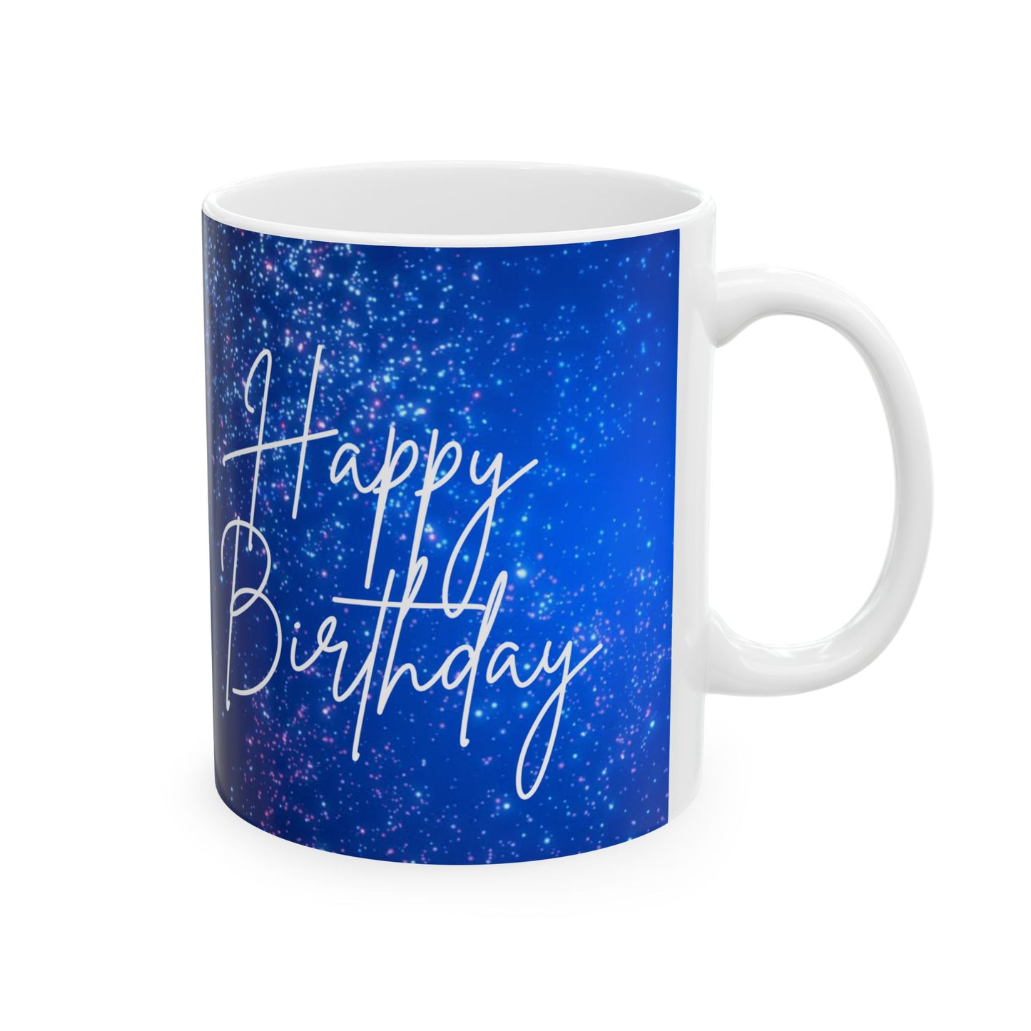 11oz, Happy Birthday Printed Ceramic Coffee mugs, Birthday Gift