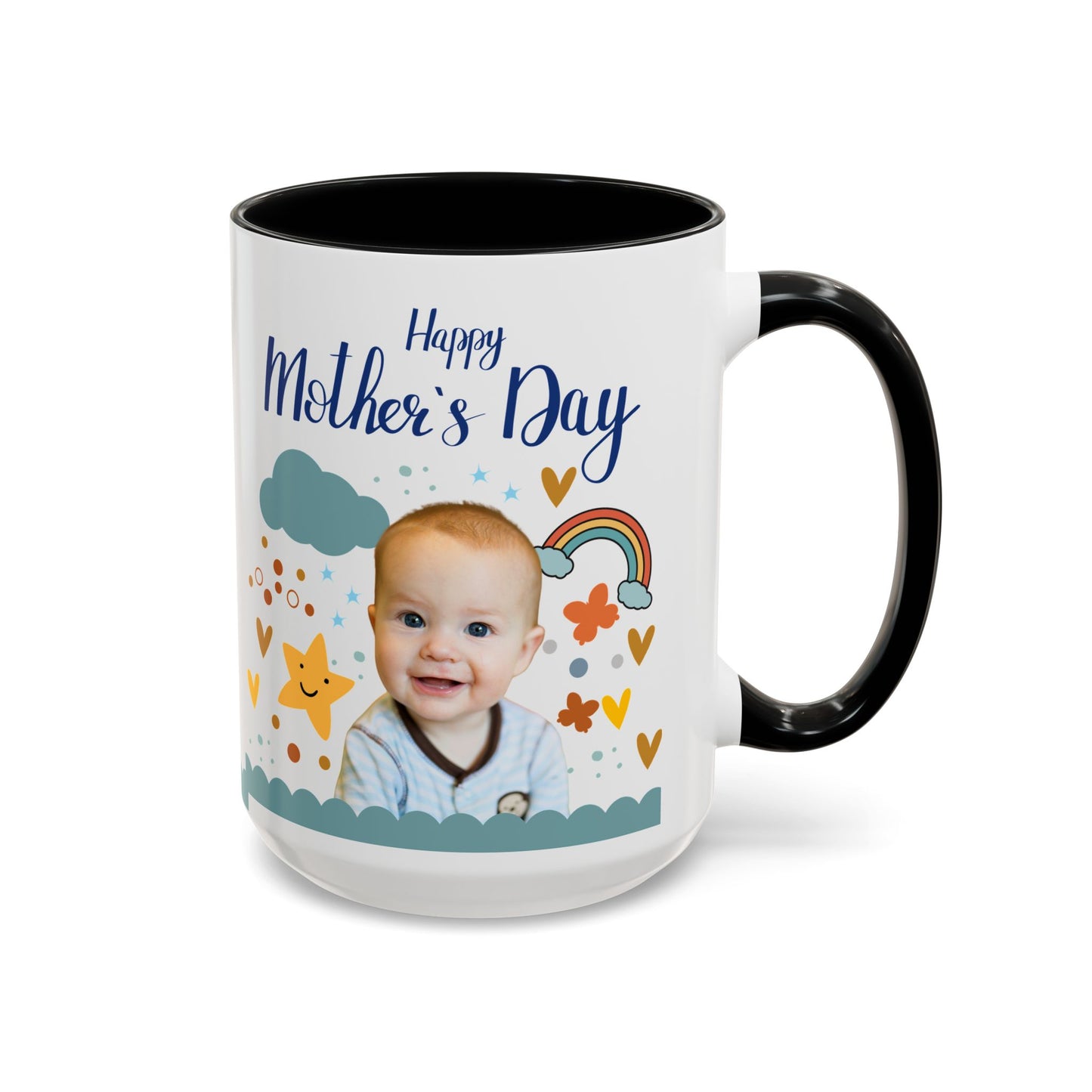 Custom Baby Photo Mug – Personalized Gift for Mom or New Mom