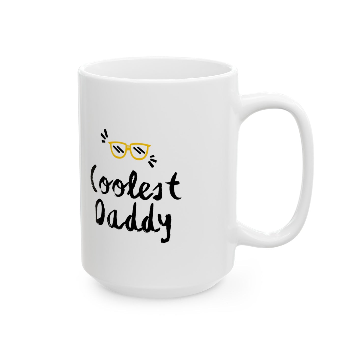 Number One Dad Printed Ceramic Mug, (11oz, 15oz)