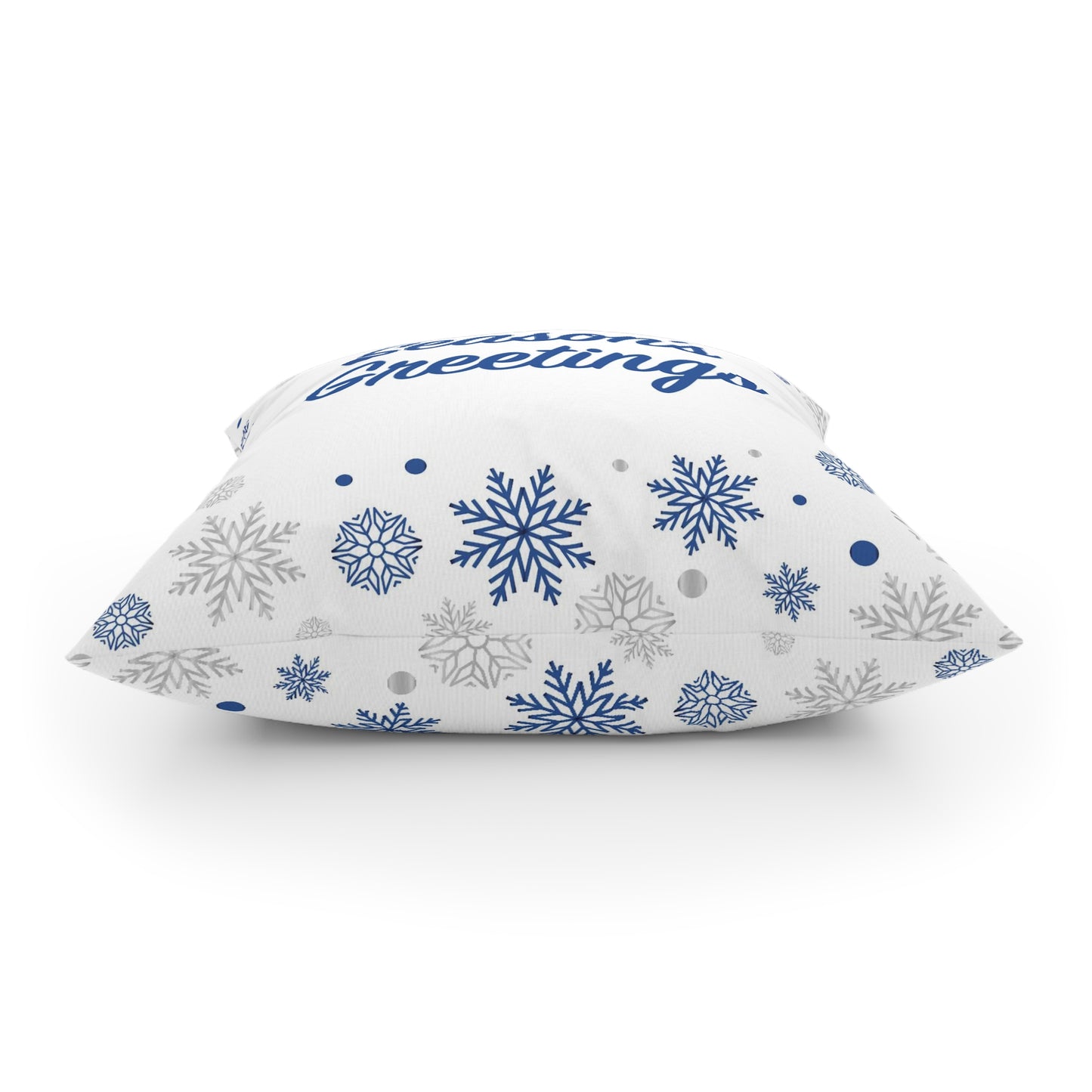 Hoilday Broadcloth Pillow, White