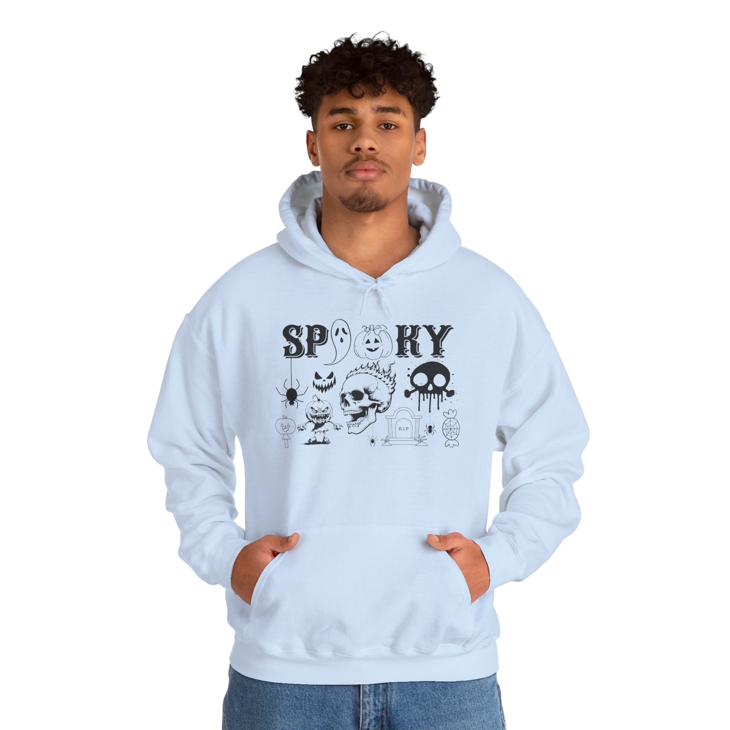 Spooky Graphic Hoodie – Fun Halloween Sweatshirt