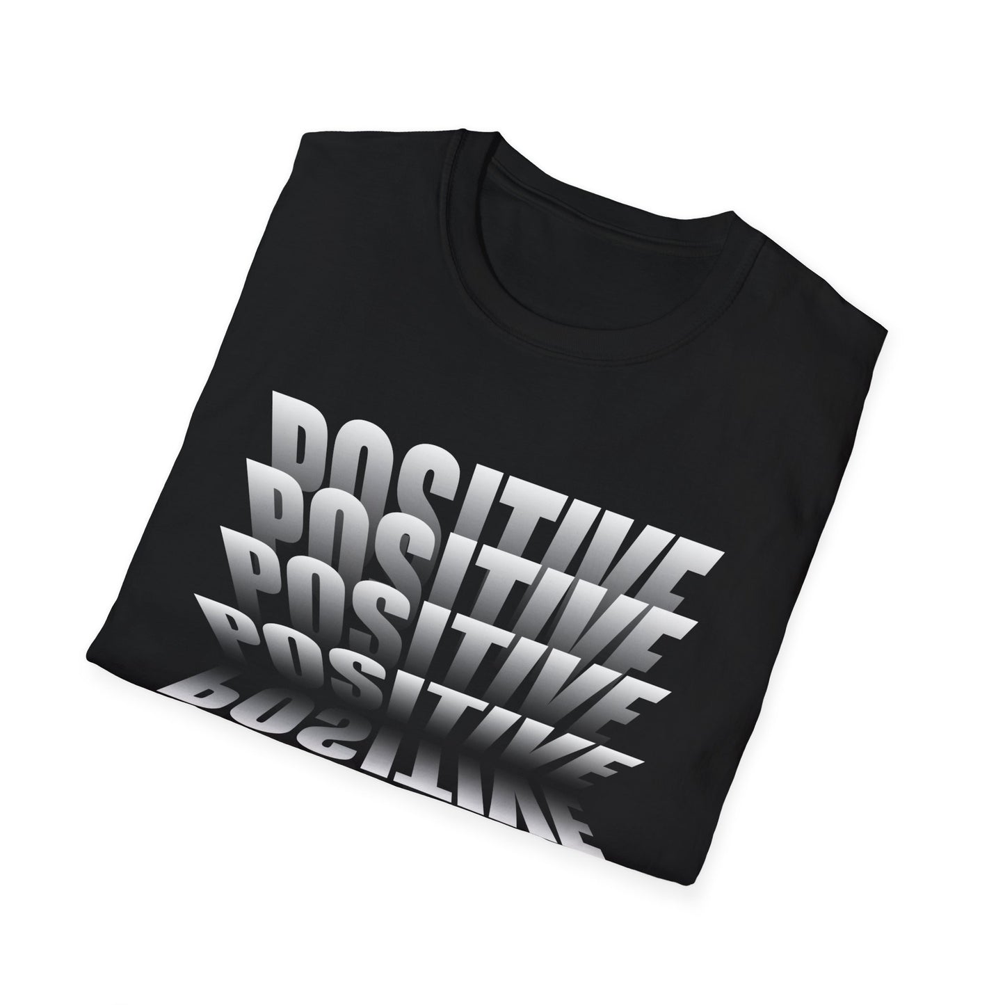 Positive Attitude Tshirt for Girl, Two Side Printed Tshirt for Her, Inspirational Tshirt for Her, Birthday Gift for Her