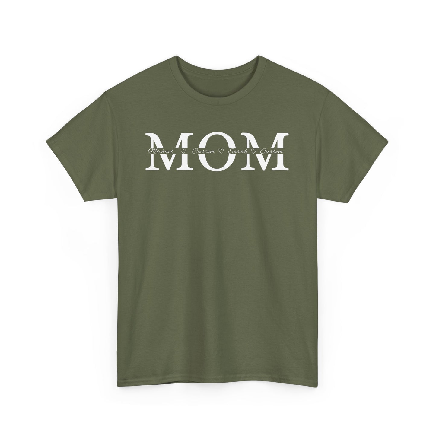 Personalized Mom T-Shirt with Kids’ Names – Perfect Gift for Mothers