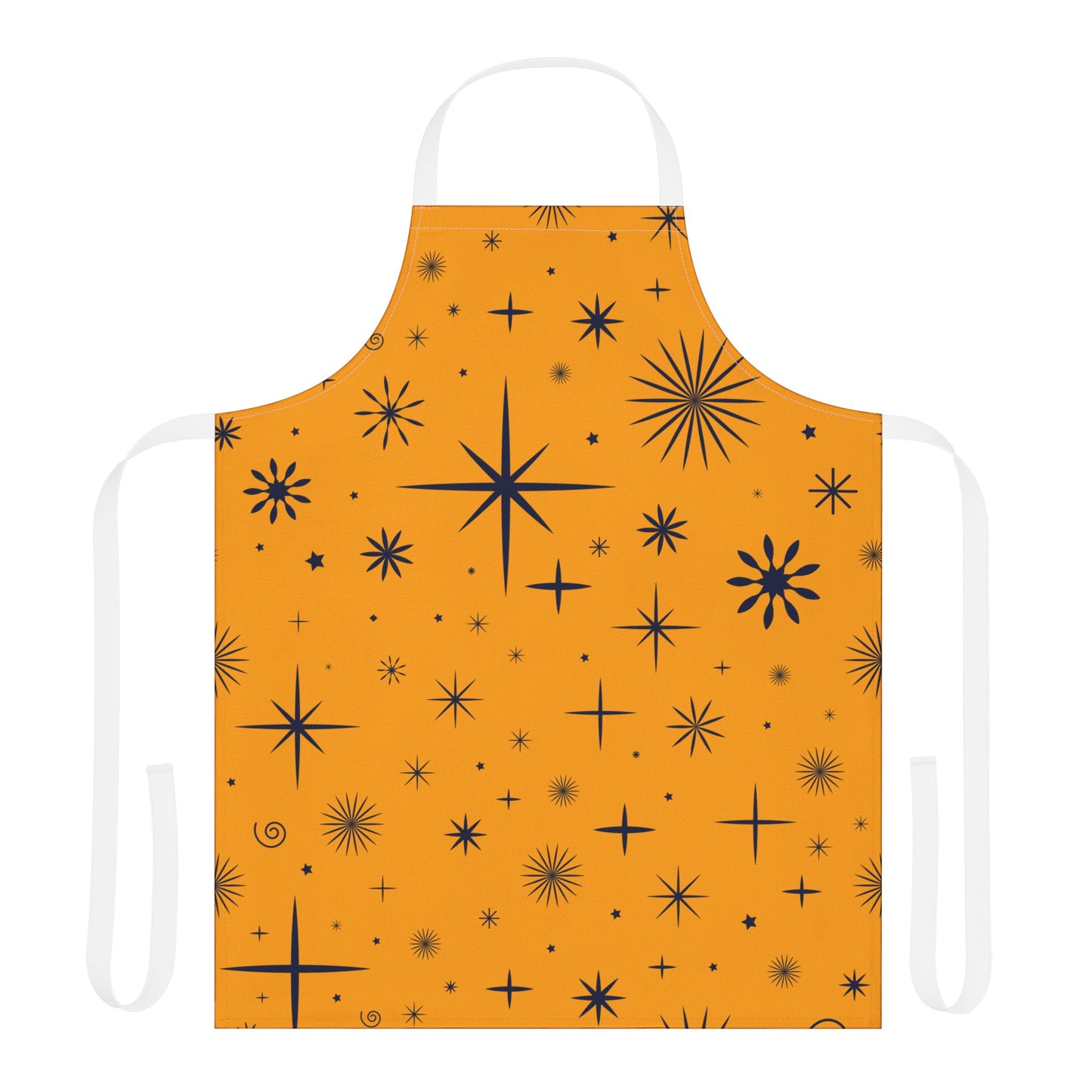 Bright Star-Pattern Apron – Ideal Gift for Cooking or Crafting