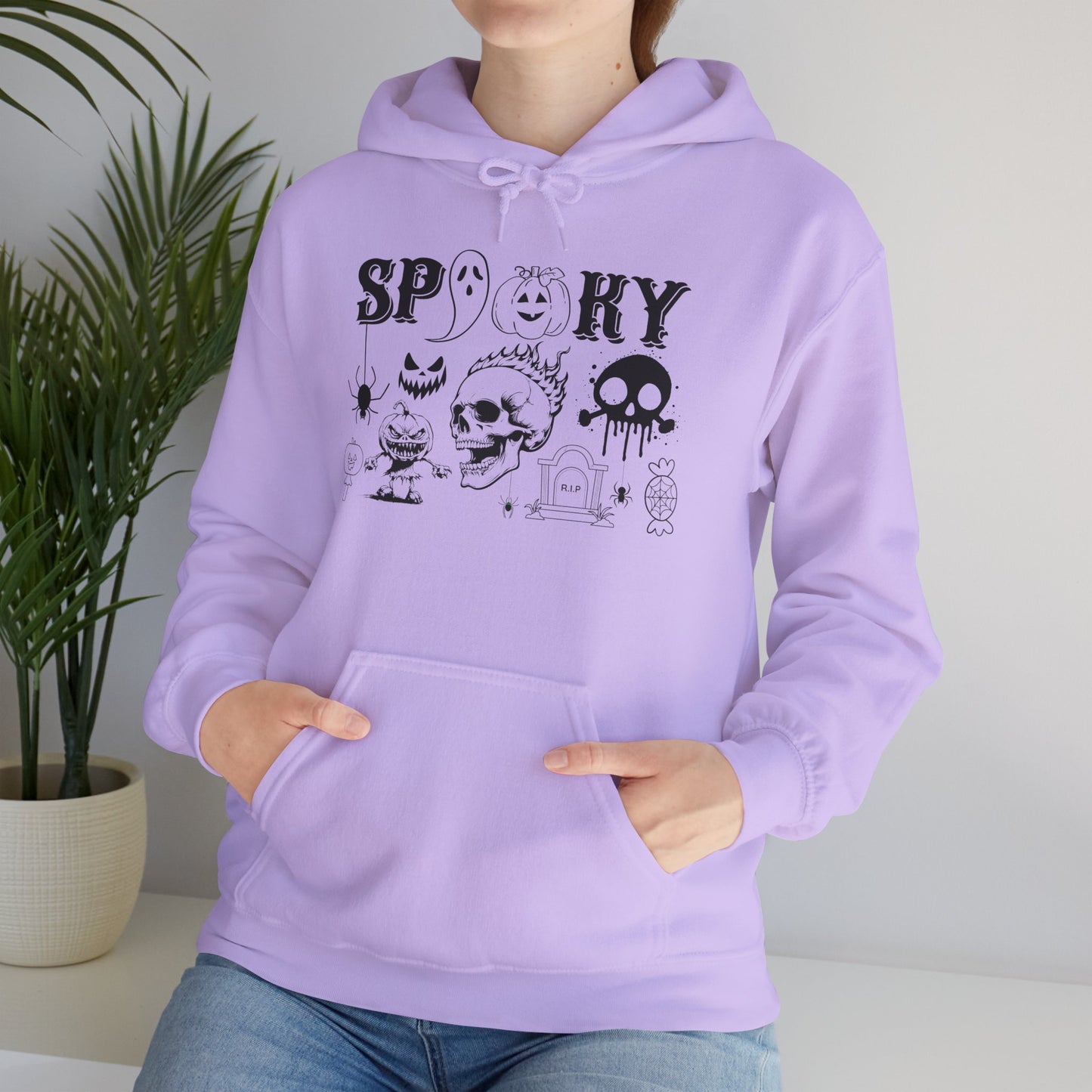 Spooky Graphic Hoodie – Fun Halloween Sweatshirt
