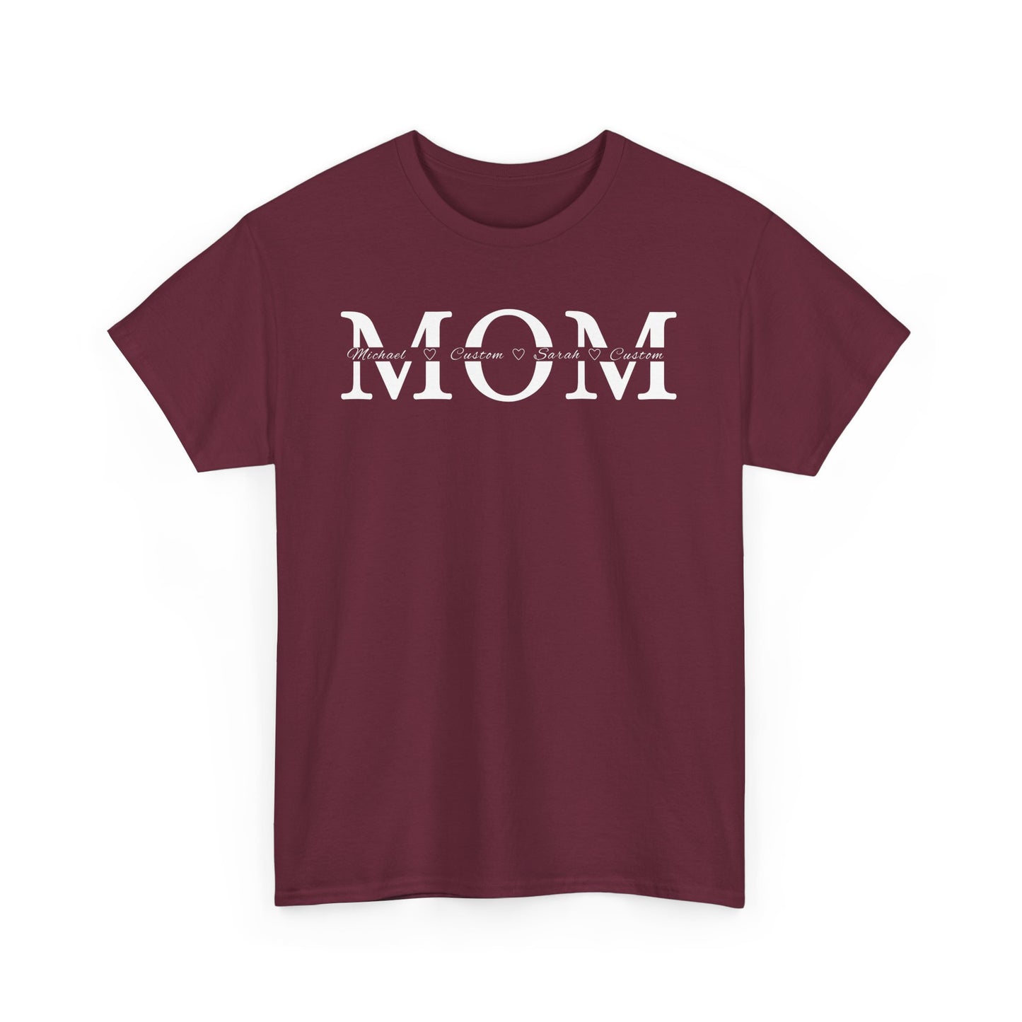 Personalized Mom T-Shirt with Kids’ Names – Perfect Gift for Mothers