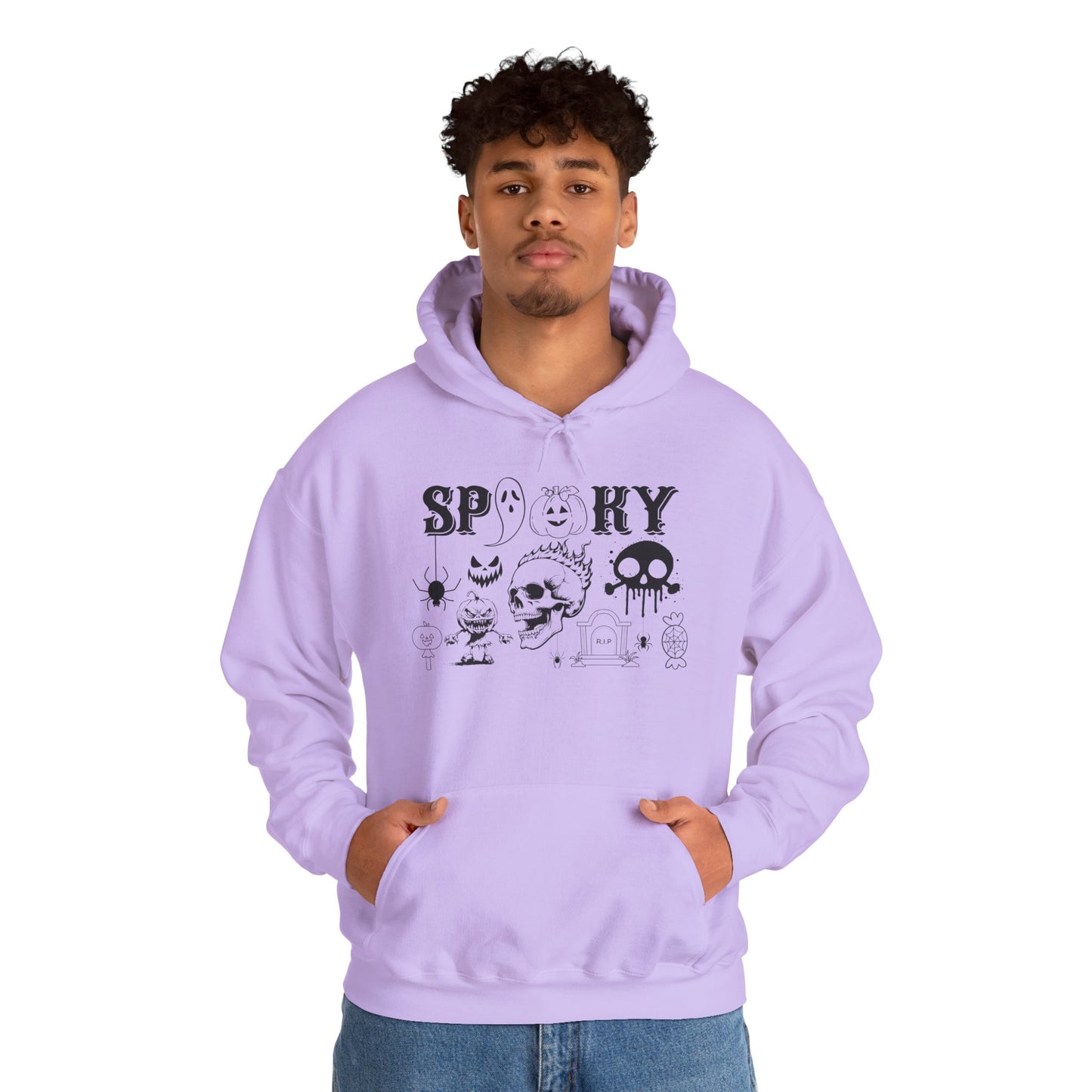 Spooky Graphic Hoodie – Fun Halloween Sweatshirt