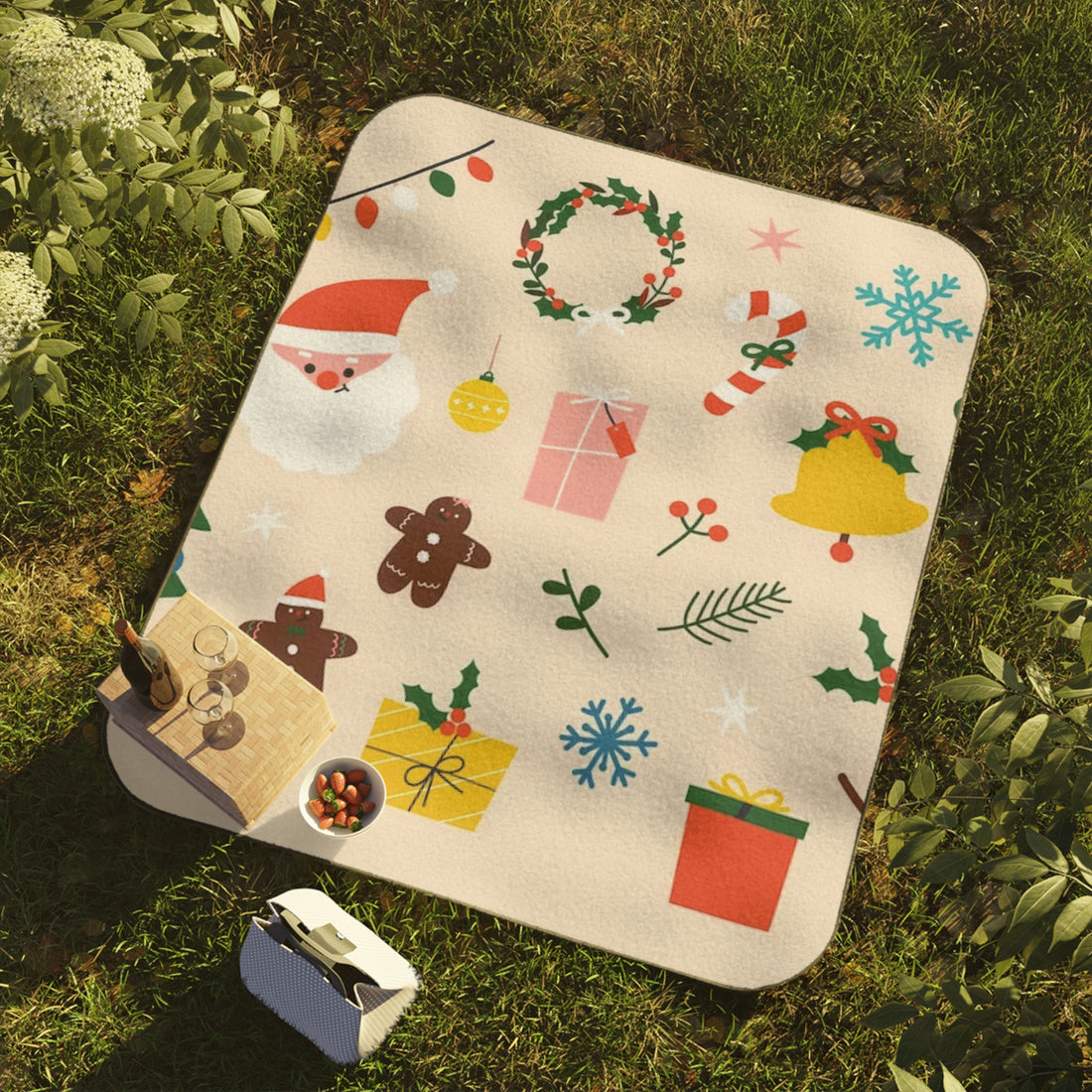 Christmas Picnic Blanket