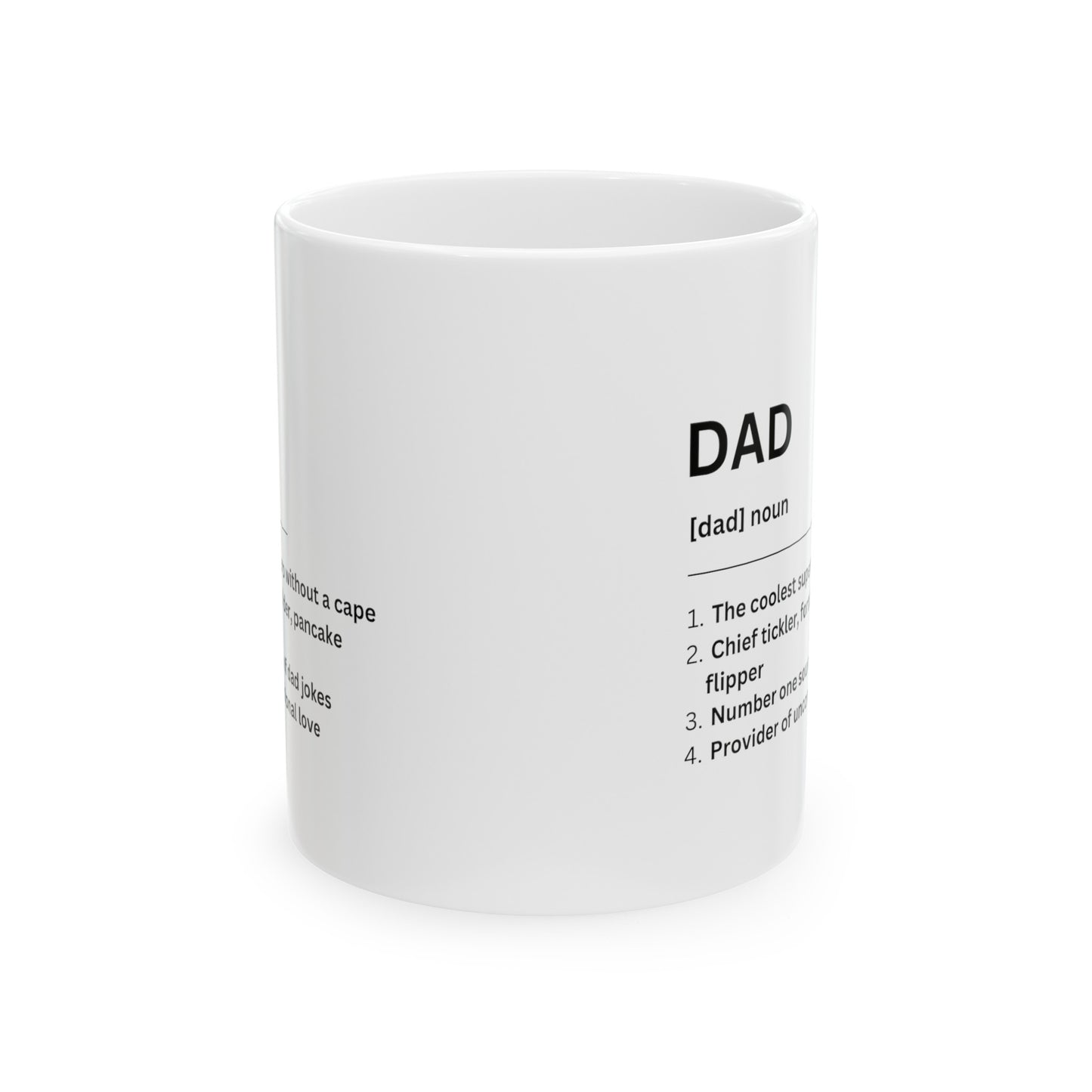 Dad Definition Ceramic Mug (11oz, 15oz) for Father