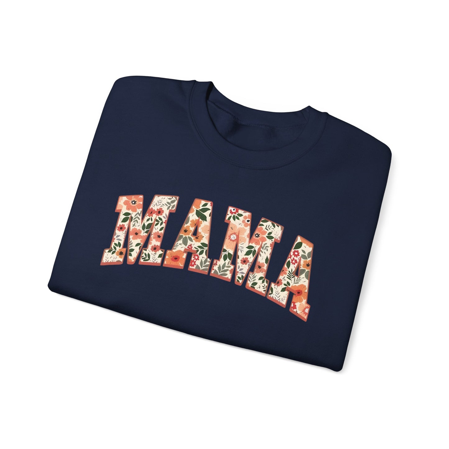 Mama Floral Crewneck Sweatshirt – Cozy Mother’s Day Pullover