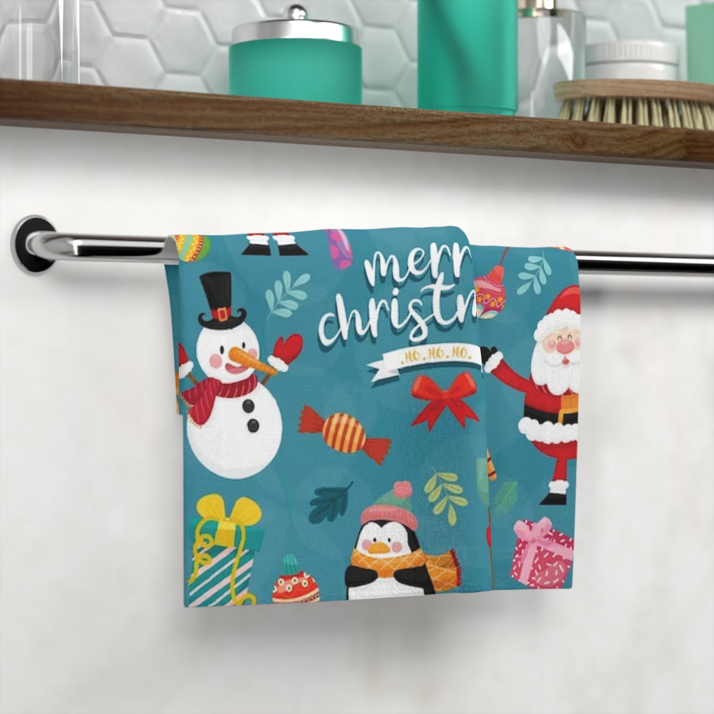 Christmas Face Towel
