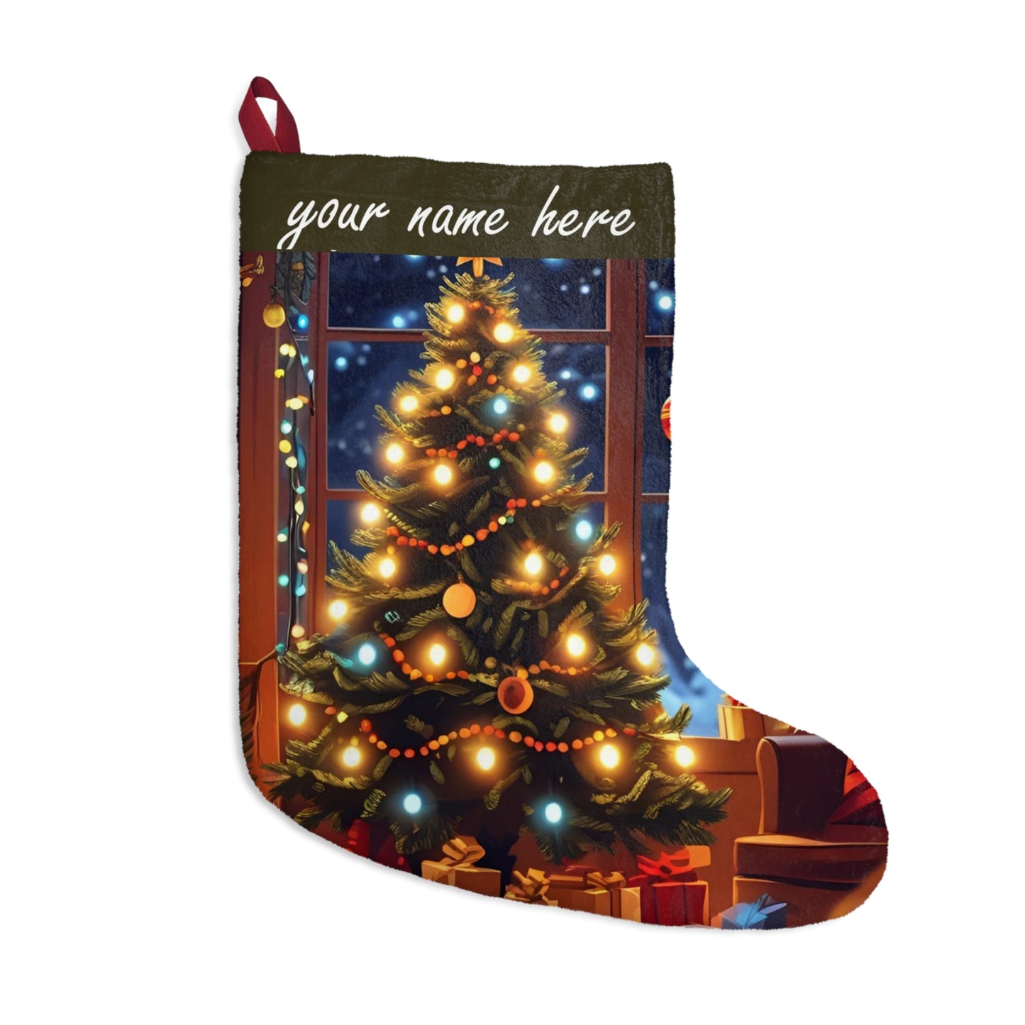 Name Christmas Stocking – Personalized Holiday Décor for Everyone