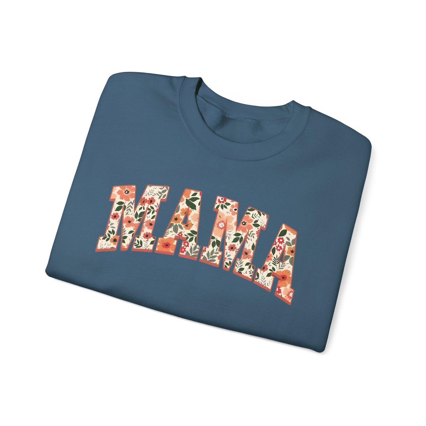 Mama Floral Crewneck Sweatshirt – Cozy Mother’s Day Pullover