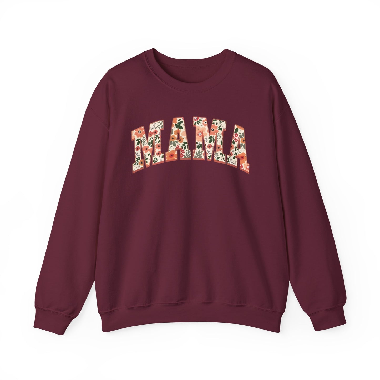 Mama Floral Crewneck Sweatshirt – Cozy Mother’s Day Pullover