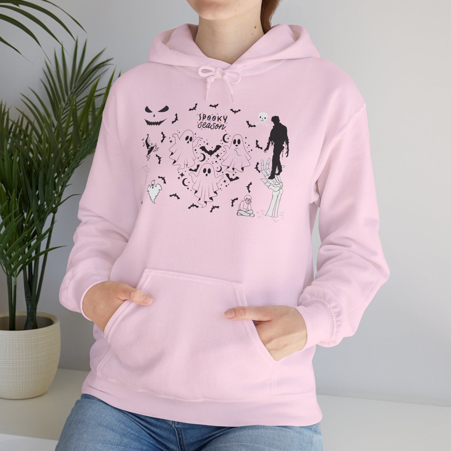 Halloween Hoodie - Scary Night Creepy Graphic Sweatshirt