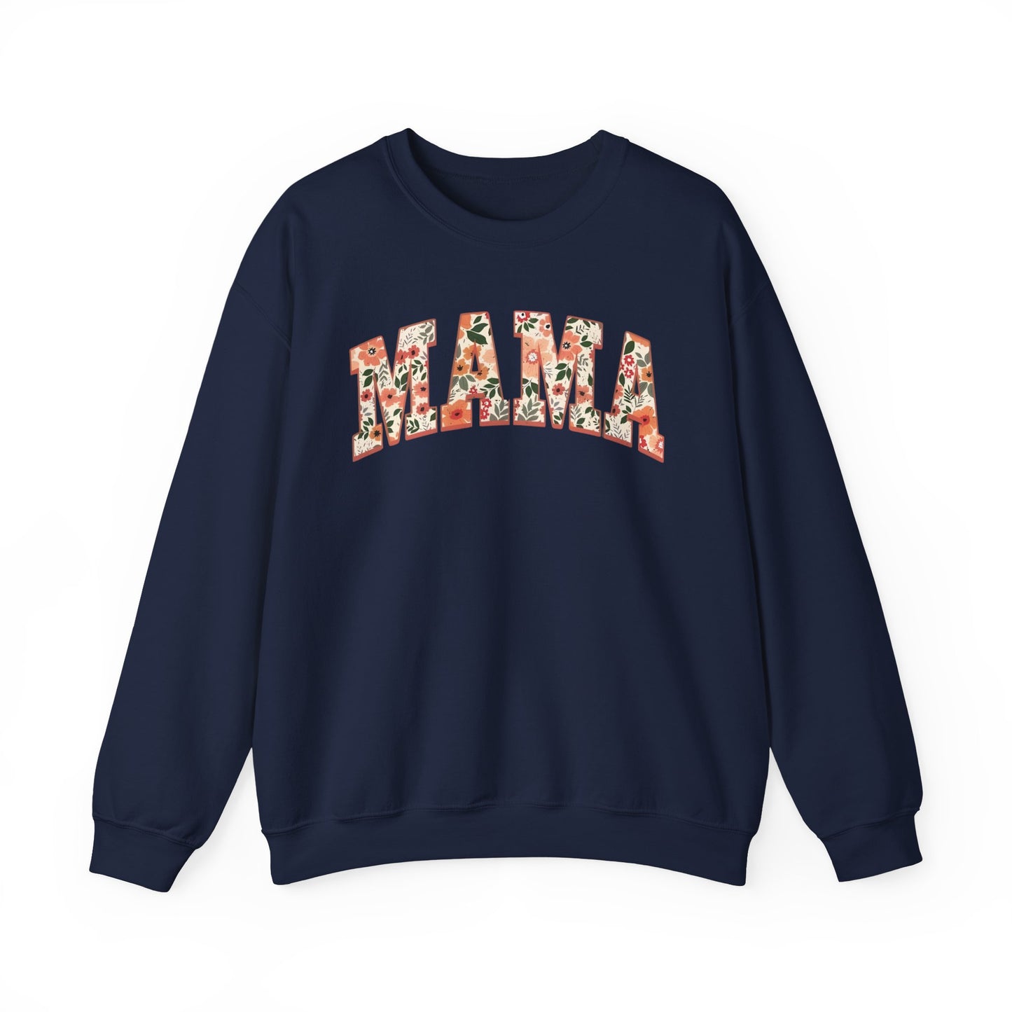 Mama Floral Crewneck Sweatshirt – Cozy Mother’s Day Pullover