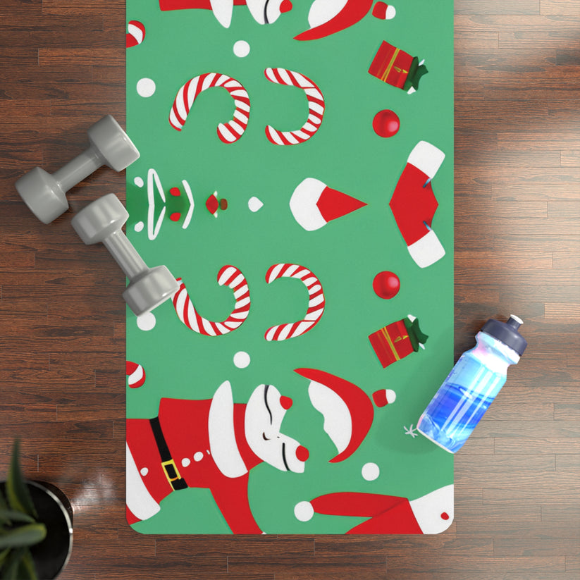 Christmas Rubber Yoga Mat