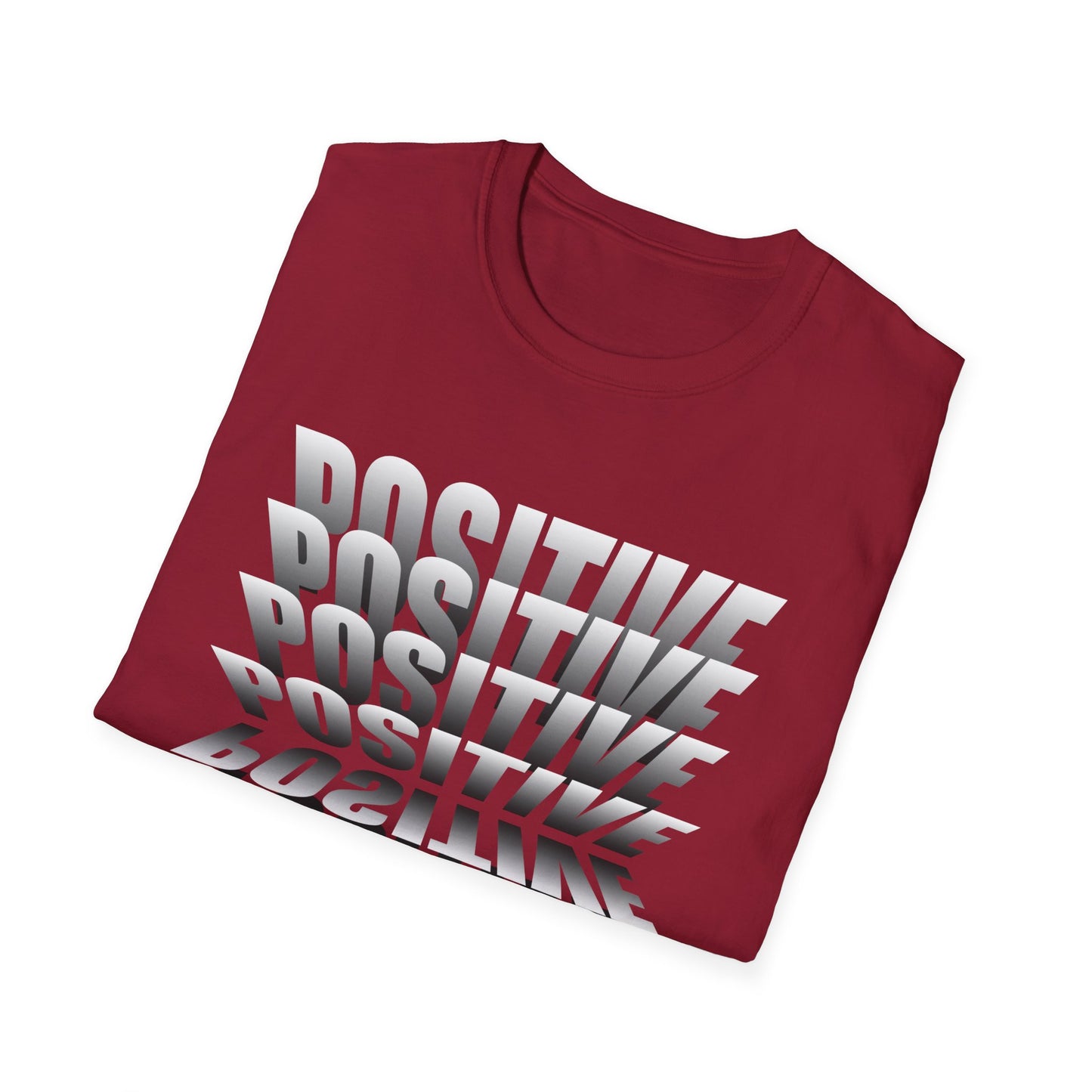 Positive Attitude Tshirt for Girl, Two Side Printed Tshirt for Her, Inspirational Tshirt for Her, Birthday Gift for Her